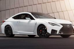 2022 Lexus RC F-Sport Front right in White